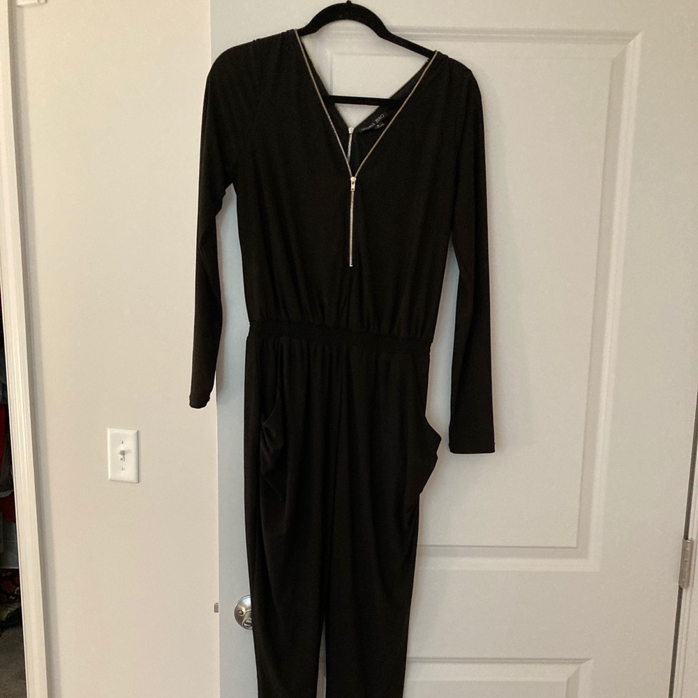 Black jumpsuit